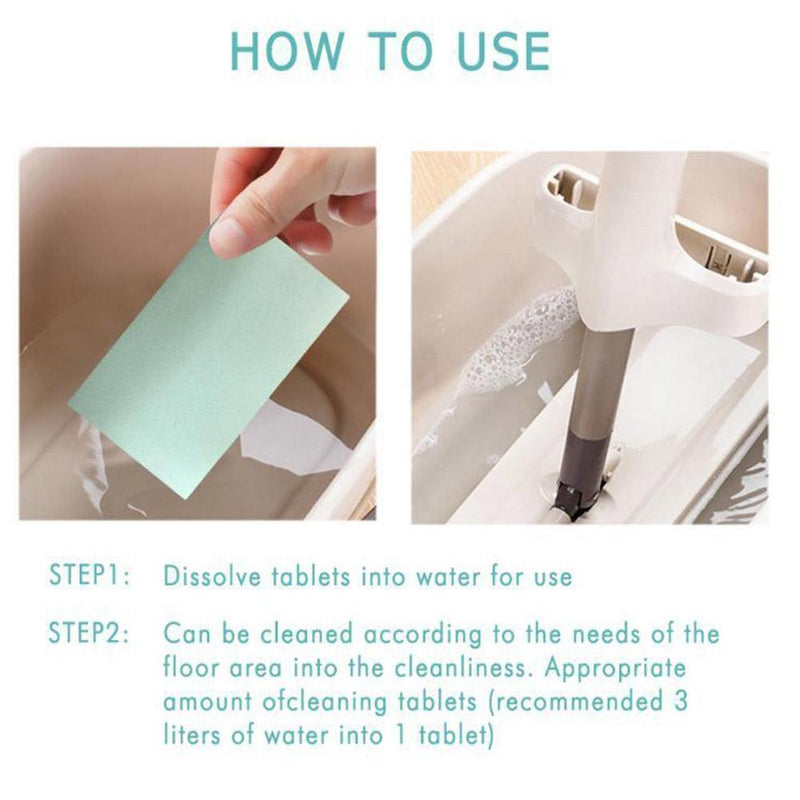 30pcs Floor Cleaner Cleaning Sheet Mopping The Floor Wiping Wooden Floor Tiles`