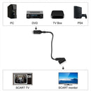 HDMI-compatible To Scart Converter Video Audio Adapters For HD TV Portable