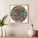 5D Full Round Drill Picture DIY Gorgeous Mandala Rhinestone Diamond Paintin