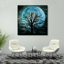 5D DIY Diamond Painting Full Drill Tree and Moon Cross Stitch Embroidery Decor