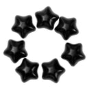 100pcs Five-Pointed Star Stamp Paint Wax Envelope Card Sealing Wax(Black) Newly