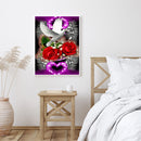 5D DIY Diamond Painting Roses Doves Full Drill Rhinestone Mosaic Art Picture