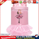 Girl Ergonomic Bow Tie Ballet Backpack Adjustable Lace Dance Bag (Pink) Newly