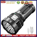 Bright LED Flashlight 500LM Waterproof Multi-function USB Charging Torch Li