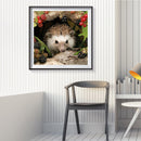 Oil Painting By Numbers Acrylic Handmade Little Hedgehog Digital Picture Deco