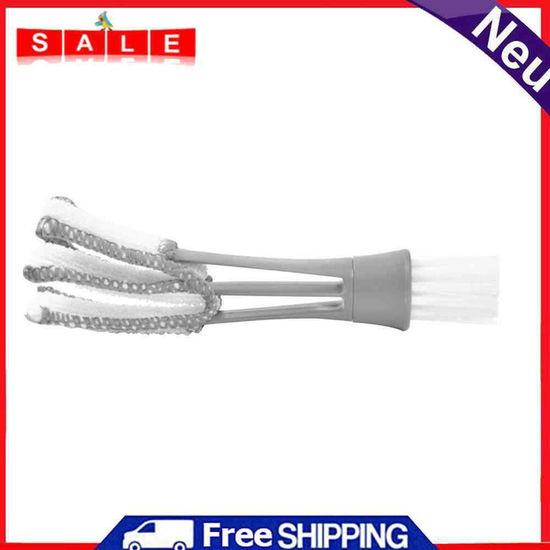Car Brush Air Conditioner Wind A/C Outlet Slit Brush Blinds Keyboard Clean Tools