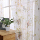 lookthenbuy blackout curtains, butterfly motif, for living room, sleepzi
