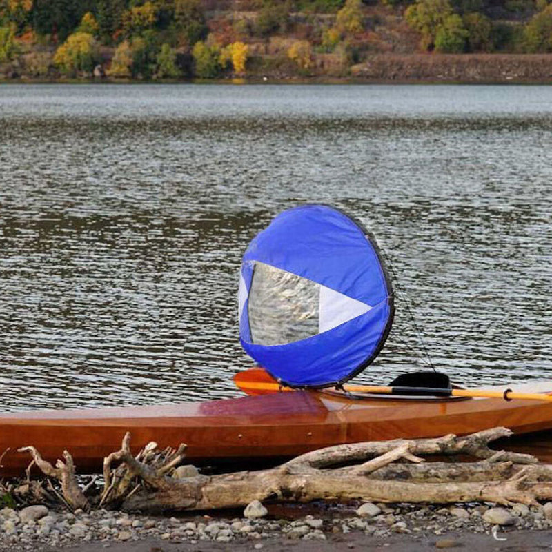 Foldable Kayak Boat Wind Sail Paddle Board Sailing Canoe Boats Wind Clear Window