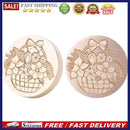 Round Flower Basket Retro Wax Seal Stamp Head Fire Paint for Wedding Invitati