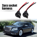 7440 T20 Car Turn Signal Light Bulb Socket Male Adapter Wire Connector 2 Pack