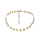 Wedding Family Jewelry Women Boho Clavicle Necklace Daisy Necklace Choker