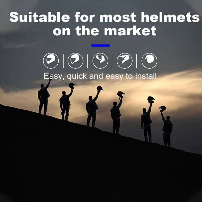 Bluetooth-compatible 5.0 Headphone Motorcycle Communication System Stereo Music