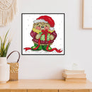 Partial Embroidery 2 Strands Stamped Cross Stitch Art Christmas Gift 14CT Kit