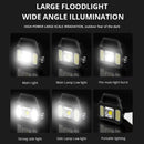 6x500lm Flashlight Portable 6 Gears Torch Light for Camping Accessories LED