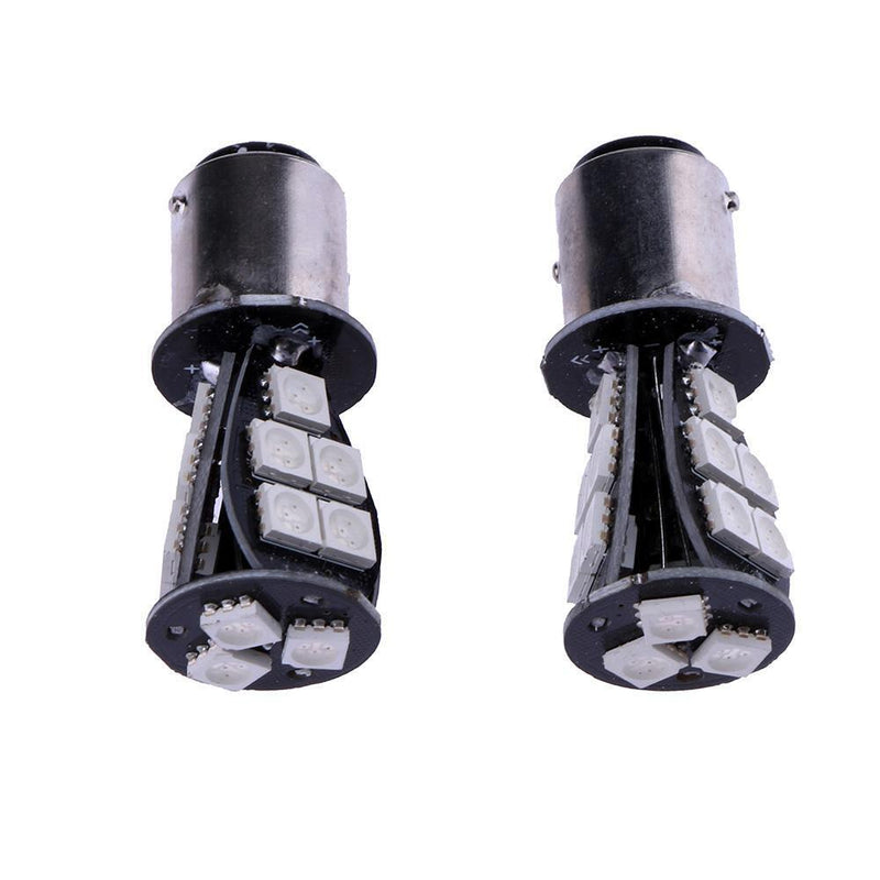 2pcs Car Styling 18SMD-5050 COB LED Bremse Tail Auto Glühbirne Auto Standlicht B