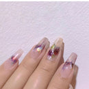 Nail Art Solid Pigment Glitter Powder Nail Paint Abstract Manicure Watercolor