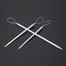 3pcs Nylon Thread Threader Sweater Crochet Needle Knitting Pulling Tools Newly