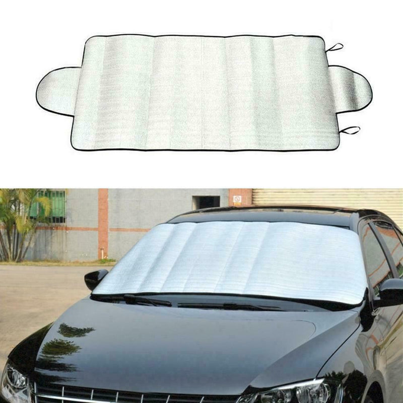 Windscreen Cover Car Window Screen Frost Dust Protector Aluminium Heavy W3Z3