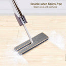 2pcs Double Side Flat Mop Replacement Cloth Kitchen Household Cleaning Tool