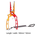 Fishing Pliers Scissors Ring Line Lures Cutter Hook Remover Tongs Tackle