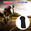Cycling Visor Cap Outdoor Anti UV Breathable Fishing Neck Protector (Black)