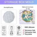 Storage Plate Drop Glue Mould Reusable Handmade Jewelry Organizer Maker Mou