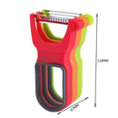 3pcs/set Stainless Steel Melon Planer Vegetable Fruit Peeler Potato Grater