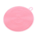 3 Colors Multifunctional Silicone Bowl Bowl/Plate Cleaning Brush Kitchen