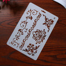 Theme Hollow Ruler Template DIY Photo Album Drawing Tool Lace Edge