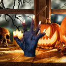 Halloween Black Witch Hand Candlestick Holders Creative Candle Holder Home Deco`