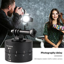 60min 120min 360 Degree Rotating Photo Tripod Delay Stabilizer Tilt Head Timer