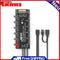 JEYI Motherboard CPU Fan Controller 5*ARGB Interface 15Pin SATA Power with Cable