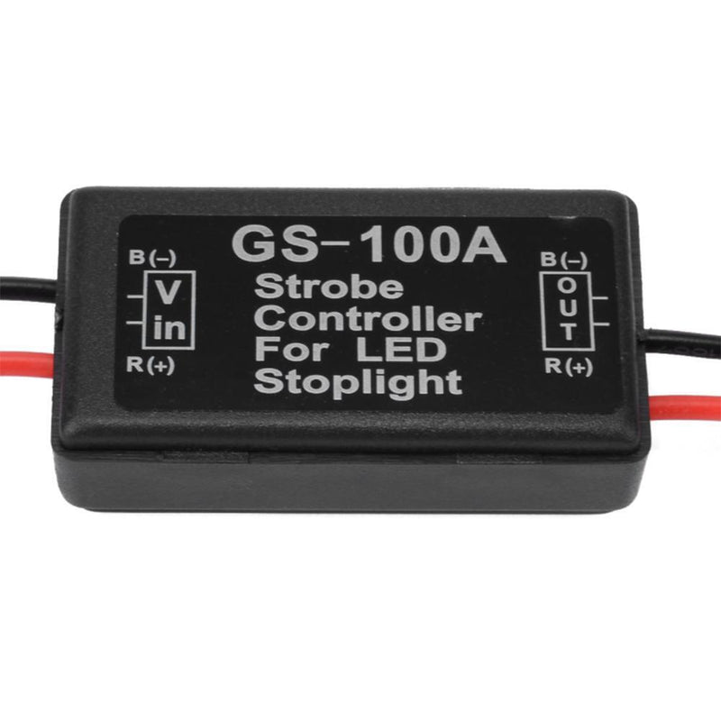 GS-100A Flash Strobe Flasher Controller for Car LED Brake Light Third Stop Lamp