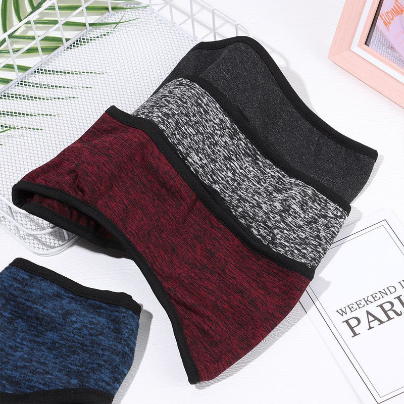 Women Girls Ear Warmer Running Headband Winter Sweatband Ponytail Headband