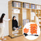Household Transport Heavy Furniture Mover Wheeled Rollers Bar (Orange)