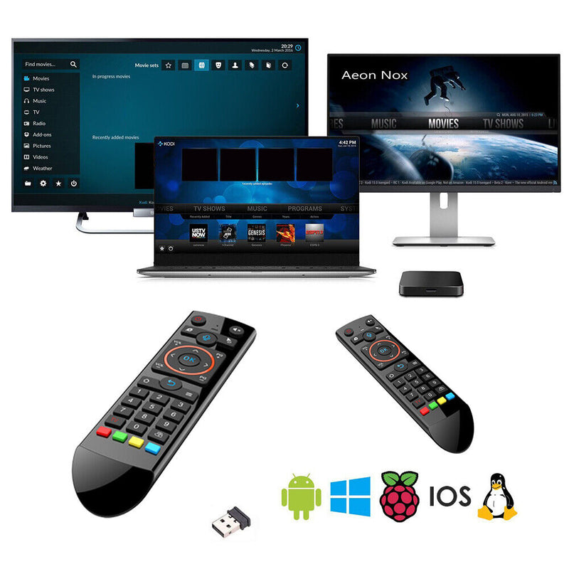 Q2 Backlit Air Mouse Wireless 2.4GHz RF Smart Remote Control (Standard)