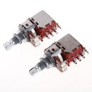 A250K+B250K Push Pull Control Pot Potentiometer for Electric Guitar Bass Newly