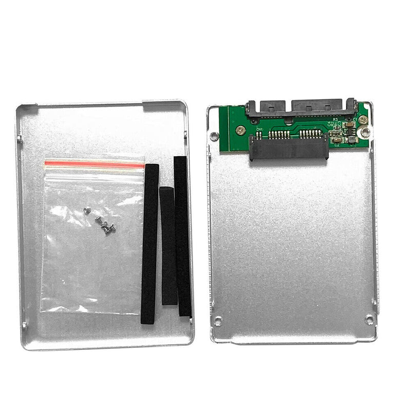 Laptop USATA Micro 1.8 inch SSD to 2.5 inch SATA Hard Drive Enclosure Case