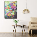 5D DIY Special Shaped Diamond Painting Flower Embroidery Mosaic Kits Wall D