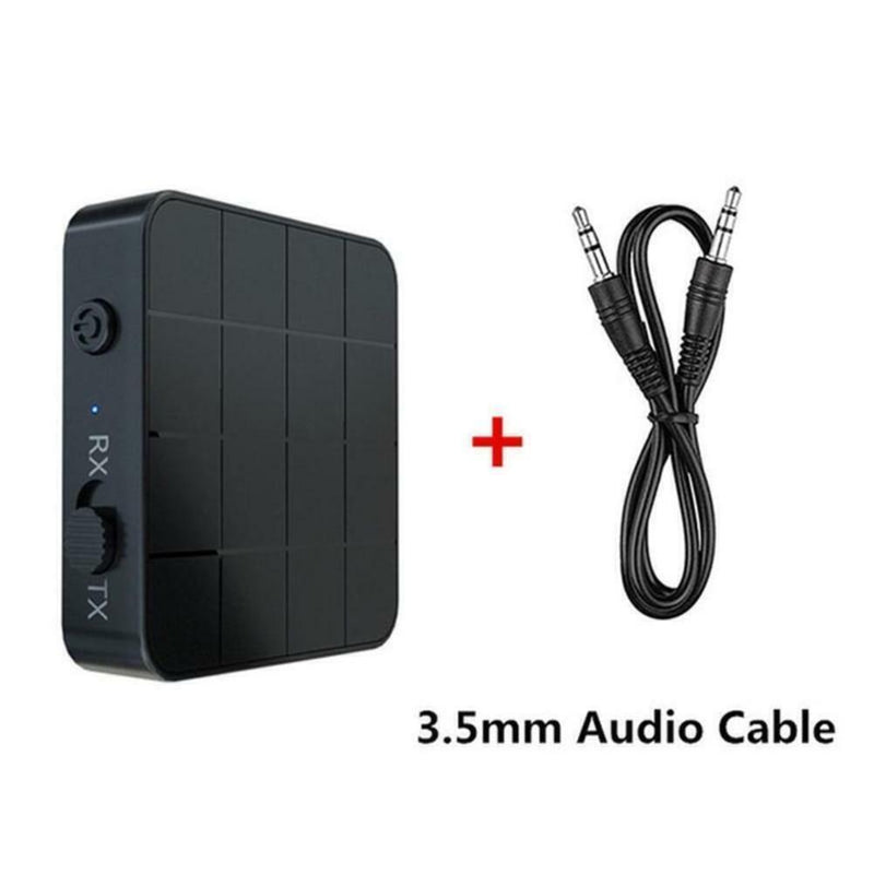 Wireless Bluetooth 5.0 Transmitter&Receiver Audio Adapter 2in1 3.5mm Aux V7B4