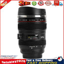 350mL Camera Lens Shape Coffee Tea Mug with Lid Vacuum Flasks Thermal Cup Newly