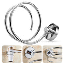 Stainless Steel Wall Mounted Hair Dryer Holder Drier Comb Holder Rack Stand