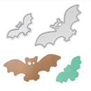 2pcs Halloween Bat Cutting Dies Stencils Decorative Embossing Scrapbooking