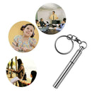 Mini Metal Keychain Steel Telescopic Pen Keyring Tools T0R1 Telescopic I2S1
