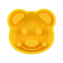 Craft DIY Little Sandwich Maker Bear Shape Bread Plastic Mould Cake Cutter Mold