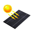 130x200mm 4.2W Solar Panel USB Power Bank Battery Charger for Mobile Phone