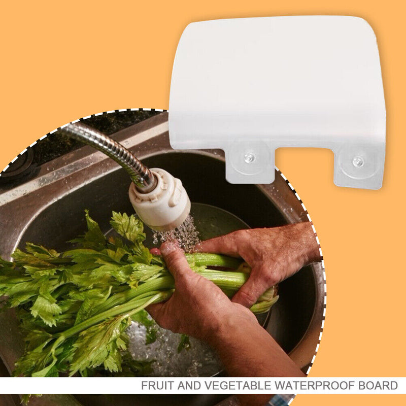 Sucker Water Splash Guard Baffle Sink Kitchen Washing Anti-water Board