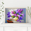 DIY Diamond Painting Kits Desk Flowers Full Round Drill Wall Home Decoratio