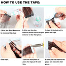 Waterproof Glue Hair Extension Tapes Hairpiece Double-sided Adhesive Wig