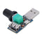 Wind Speed Controller USB Fan Governor Wind Speed Regulator Switch Module